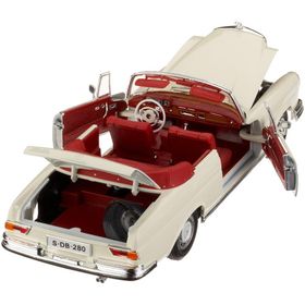 Maisto 1:18 1967 Mercedes-Benz 280 SE Model Araba