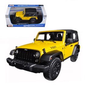Maisto 1:18 2014 Jeep Wrangler Model Araba