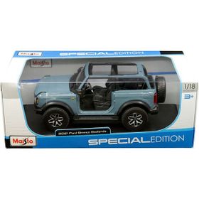 Maisto 1:18 2021 Ford Bronco Badlands Mavi Model Araba
