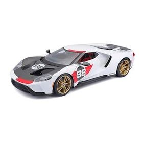 Maisto 1:18 2021 Model Ford GT Heritage Edition Beyaz Model Araba