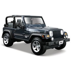 Maisto 1:27 Lacivert Jeep Wrangler Rubicon Oyuncak Araba
