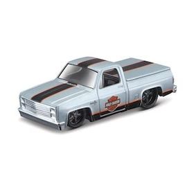 Maisto 1:64 Harley-Davidson 1987 Chevy 1500 Model Araba