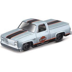 Maisto 1:64 Harley-Davidson 1987 Chevy 1500 Model Araba