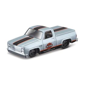 Maisto 1:64 Harley-Davidson 1987 Chevy 1500 Model Araba