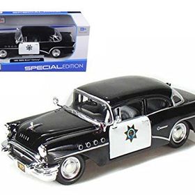 Maisto 1955 Buick Century 1 24 Special Edition Siyah Model Araba