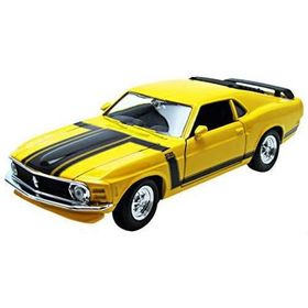 Maisto 1970 Ford Mustang BoSS 1:24 Lacivert Model Araç