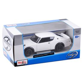 Maisto 1973 Nissan Skyline 2000GT-R KPGC110 Model Araba