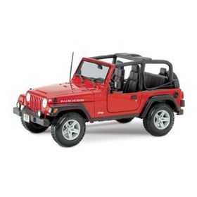 Maisto 2003 Jeep Wrangler Rubicon 1:18 P/e - Kırmızı Model Araba