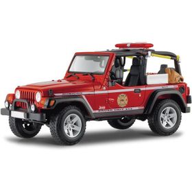 Maisto 2003 Jeep Wrangler Rubicon 1:18 P/e - Kırmızı Model Araba