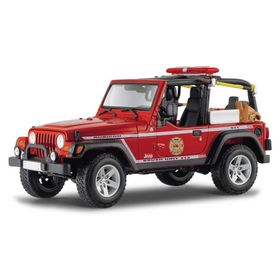 Maisto 2003 Jeep Wrangler Rubicon 1:18 P/e - Kırmızı Model Araba