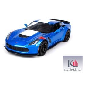 Maisto 2017 Corvette Grand Sport 1:24 Mavi Model Araba
