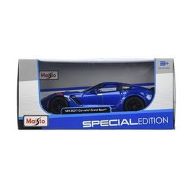 Maisto 2017 Corvette Grand Sport 1:24 Mavi Model Araba