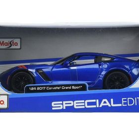 Maisto 2017 Corvette Grand Sport 1:24 Mavi Model Araba
