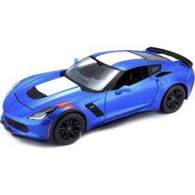 Maisto 2017 Corvette Grand Sport 1:24 Mavi Model Araba