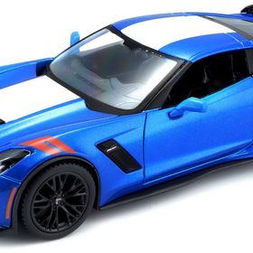 Maisto 2017 Corvette Grand Sport 1:24 Mavi Model Araba