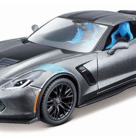 Maisto 2017 Corvette Grand Sport Gri 1:24 Model Araba