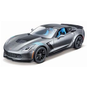 Maisto 2017 Corvette Grand Sport Gri 1:24 Model Araba