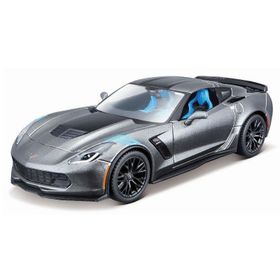 Maisto 2017 Corvette Grand Sport Gri 1:24 Model Araba