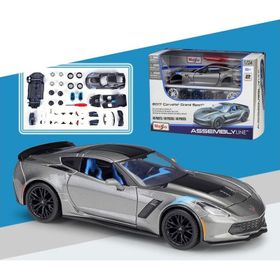 Maisto 2017 Corvette Grand Sport Gri 1:24 Model Araba