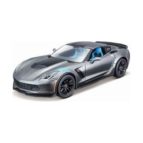 Maisto 2017 Corvette Grand Sport Gri 1:24 Model Araba