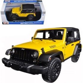 Maisto 31676 1/18 2014 Jeep Wrangler Sergilemeye Hazır Metal Cip Modeli