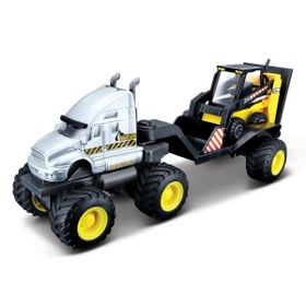 Maisto Builder Zone Taşıyıcı Gri Tır Seti
