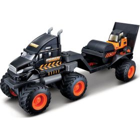 Maisto Builder Zone Taşıyıcı Siyah Tır Seti