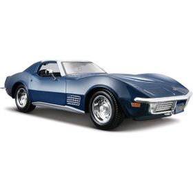 Maisto Chevrolet Corvette 1970 1:24 S/E Mavi Model Araba