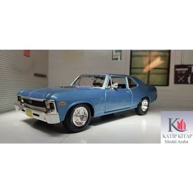 Maisto Chevrolet Nova SS 1970 1:24 Special Edition Mavi Model Araba