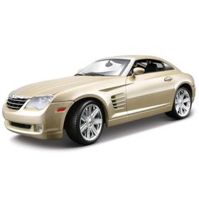 Maisto Chrysler Crossfire 1:18 S/E Gold Model Araba