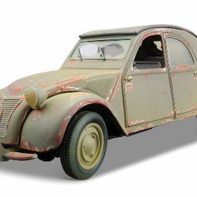 Maisto Citroen 2cv 1952 1:18 Old Friends Yeşil Model Araba