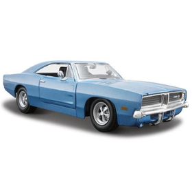 Maisto Dodge Charger 1969 1:24 S/E Mavi Model Araba