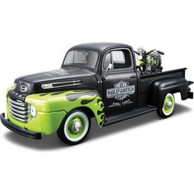 Maisto Ford F-1 Pickup 1948 1:24 Siyah Yeşil Model Araba