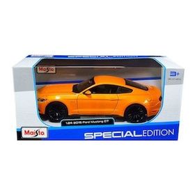 Maisto Ford Mustang GT 2015 1:24 Harley Davidson Turuncu Model Araba