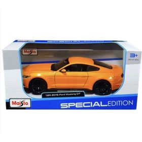 Maisto Ford Mustang GT 2015 1:24 Harley Davidson Turuncu Model Araba