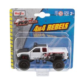 Maisto Fresh Metal 4X4 Rebels Beyaz Oyuncak Araba