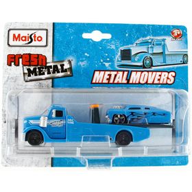 Maisto Fresh Metal Flyer Flatbed Ve LeadFoot Taşıyıcı Tır