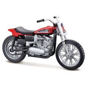 Maisto Harley Davidson 1972 XR750 R.Bike 1:18 Model Motosiklet