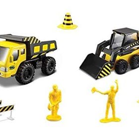 Maisto İnşaat Araçları Mavi Mikser ve Forklift İnşaat Seti