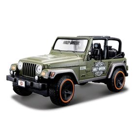 Maisto JeepWrangler Rubicon 1:27 S/E Siyah Model Araba