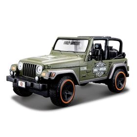 Maisto JeepWrangler Rubicon 1:27 S/E Siyah Model Araba