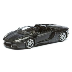 Maisto LP 700-4 Siyah 1:24 Lamborghini Aventador Roadster Oyuncak Araba