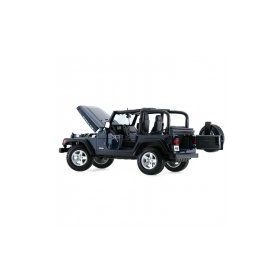 Maisto MAIS-31663-4 1:18 Wrangler Rubicon Jeep Model Araba S-E Lacivert