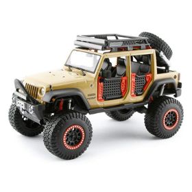 Maisto MAY-32523-3 2015 Jeep Wrangler Unlimited 1:24 Desing Model Araba Kahve