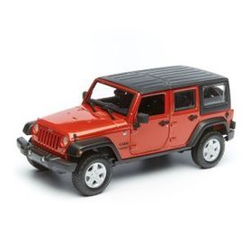 Maisto MAY-32523-3 2015 Jeep Wrangler Unlimited 1:24 Desing Model Araba Kahve