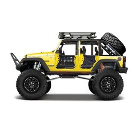 Maisto MAY-32523-3 2015 Jeep Wrangler Unlimited 1:24 Desing Model Araba Kahve