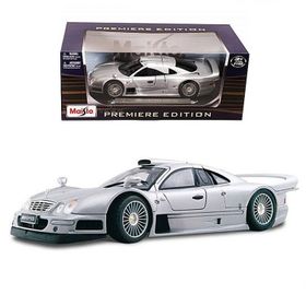 Maisto Mercedes Benz Clk GTR Street Version 1:18 Gri Model Araç