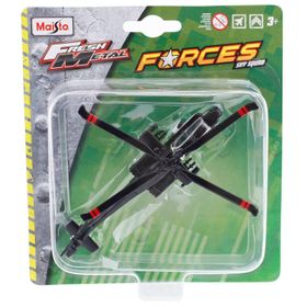Maisto Metal Forces Askeri Savaş Uçağı AH-64 Apache Model Uçak Oyun Seti