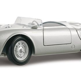 Maisto Porsche 550 Spyder 1:18  Special Edition Gri Model Araba