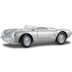 Maisto Porsche 550 Spyder 1:18  Special Edition Gri Model Araba